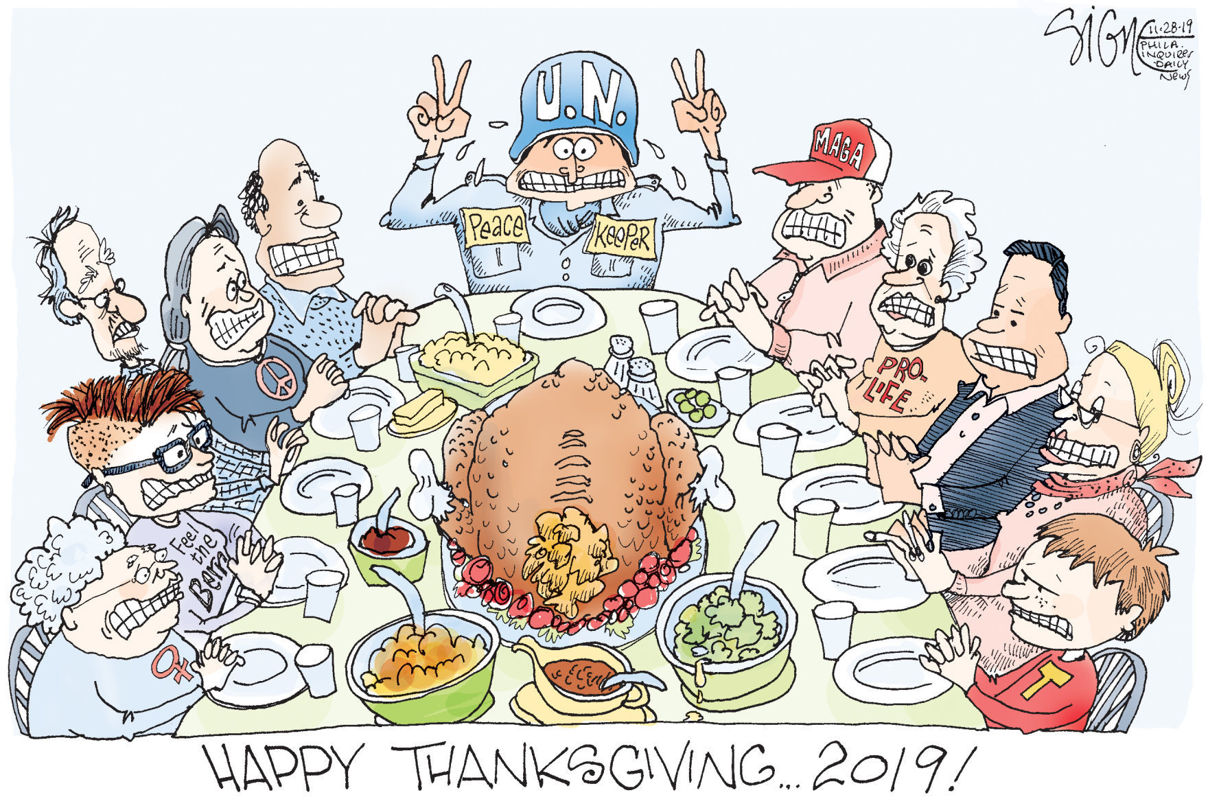 Signe Wilkinson editorial cartoon